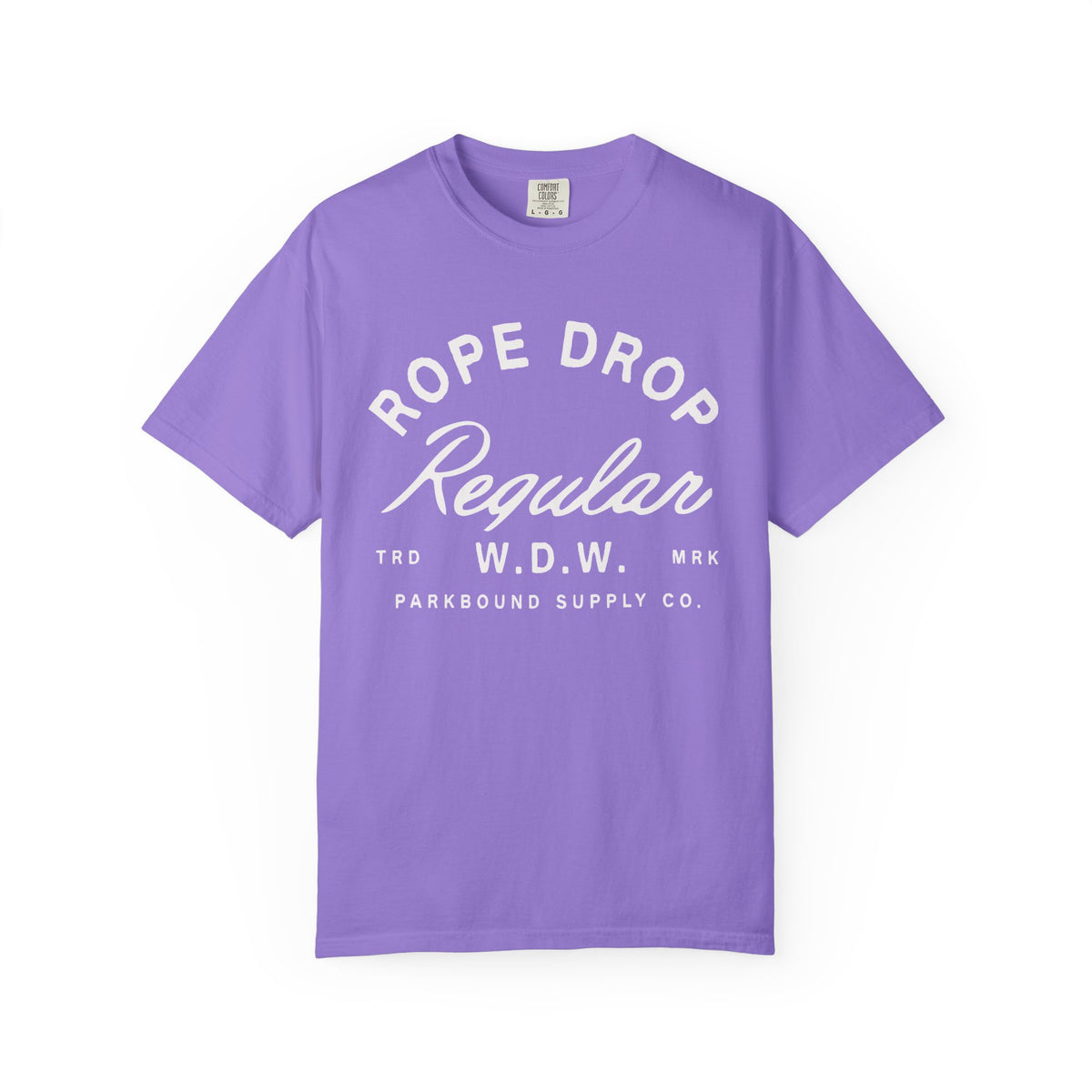 Rope Drop Regular Comfort Colors Unisex Garment-Dyed T-shirt