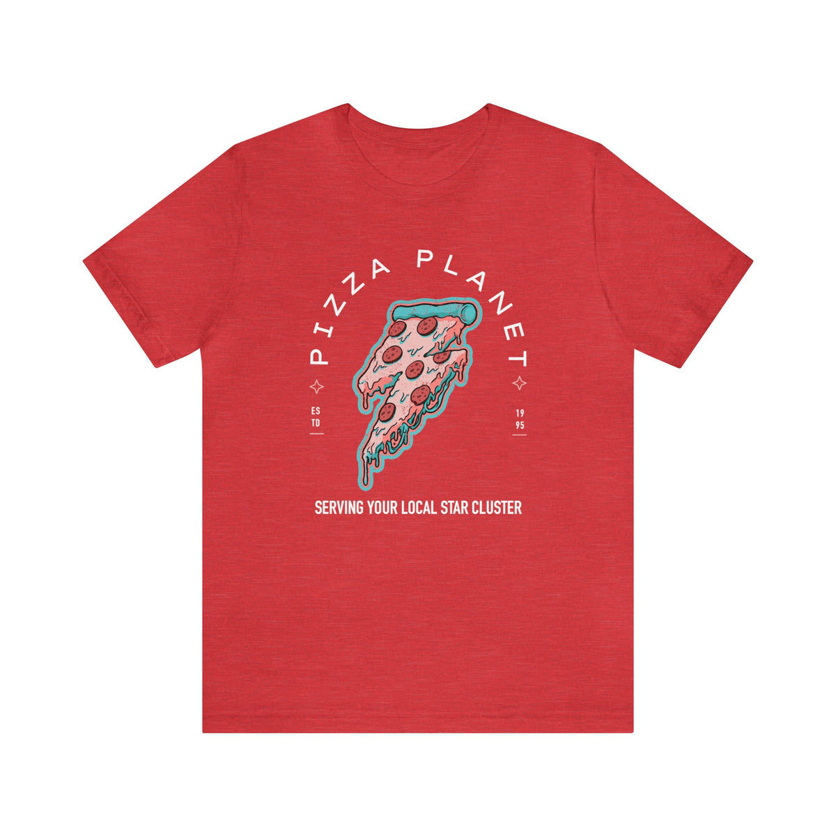 Pizza Planet Bella Canvas Unisex Jersey Short Sleeve Tee
