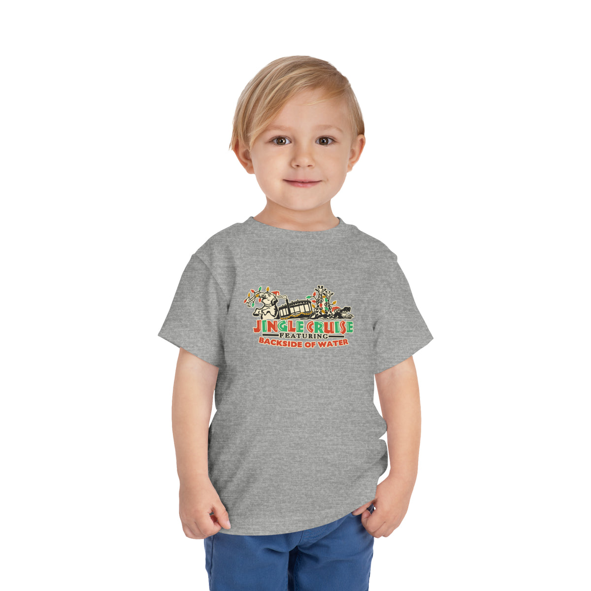 Jingle Cruise Bella Canvas Toddler Short Sleeve Tee