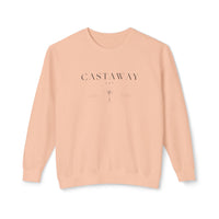 Castaway Cay Unisex Lightweight Comfort Colors Crewneck Sweatshirt