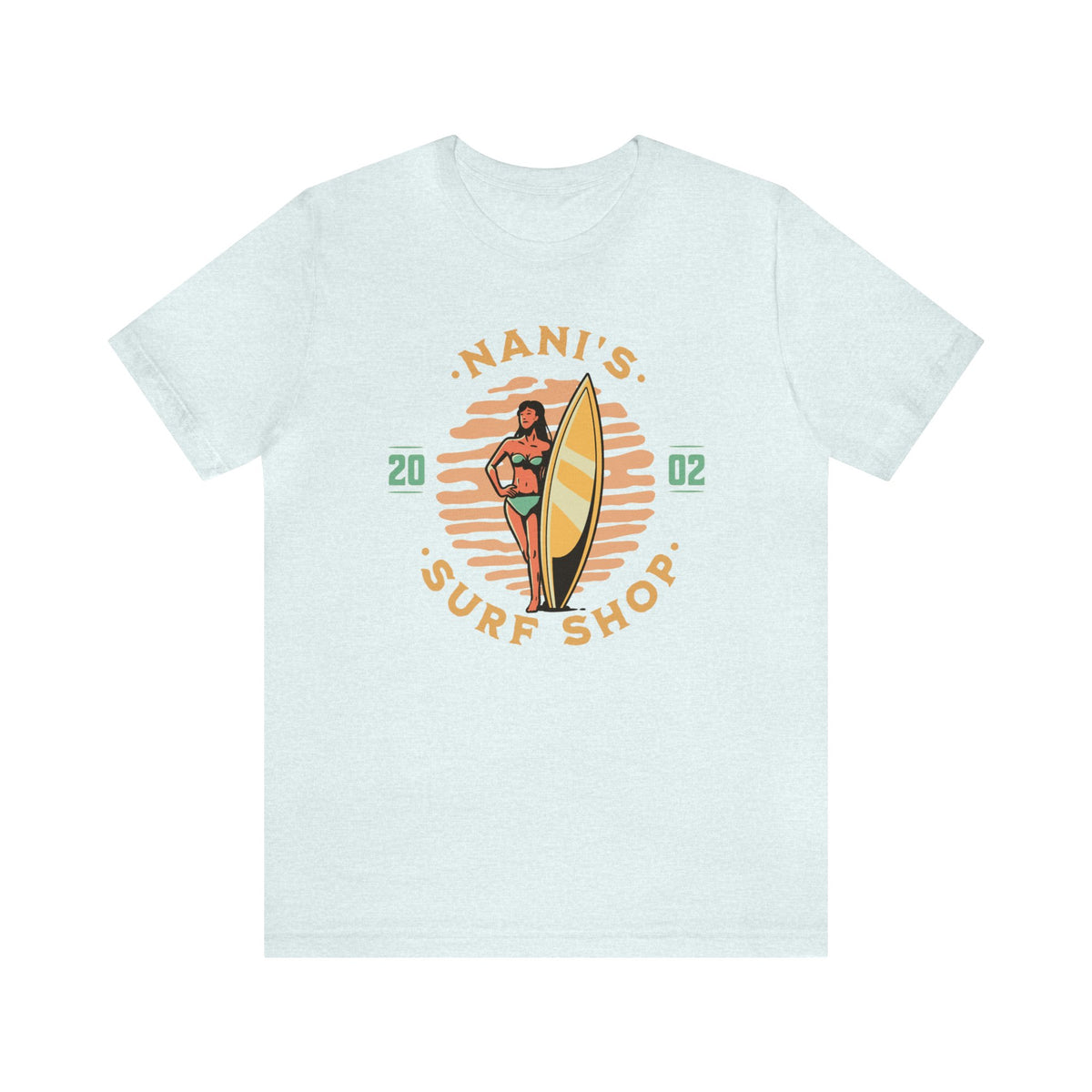 Nani's Surf Shop Bella Canvas Unisex Jersey Short Sleeve Tee