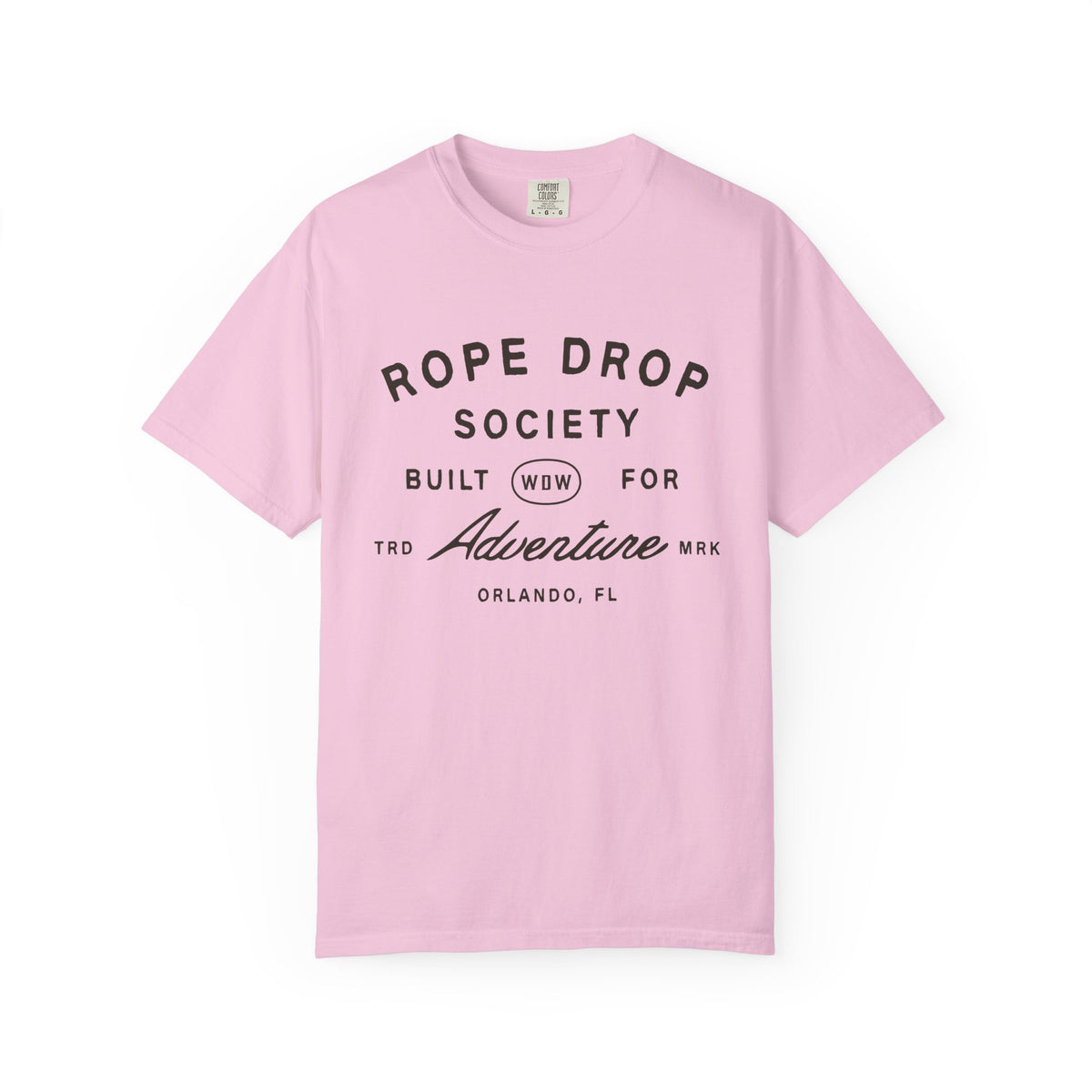 Rope Drop Society Comfort Colors Unisex Garment-Dyed T-shirt