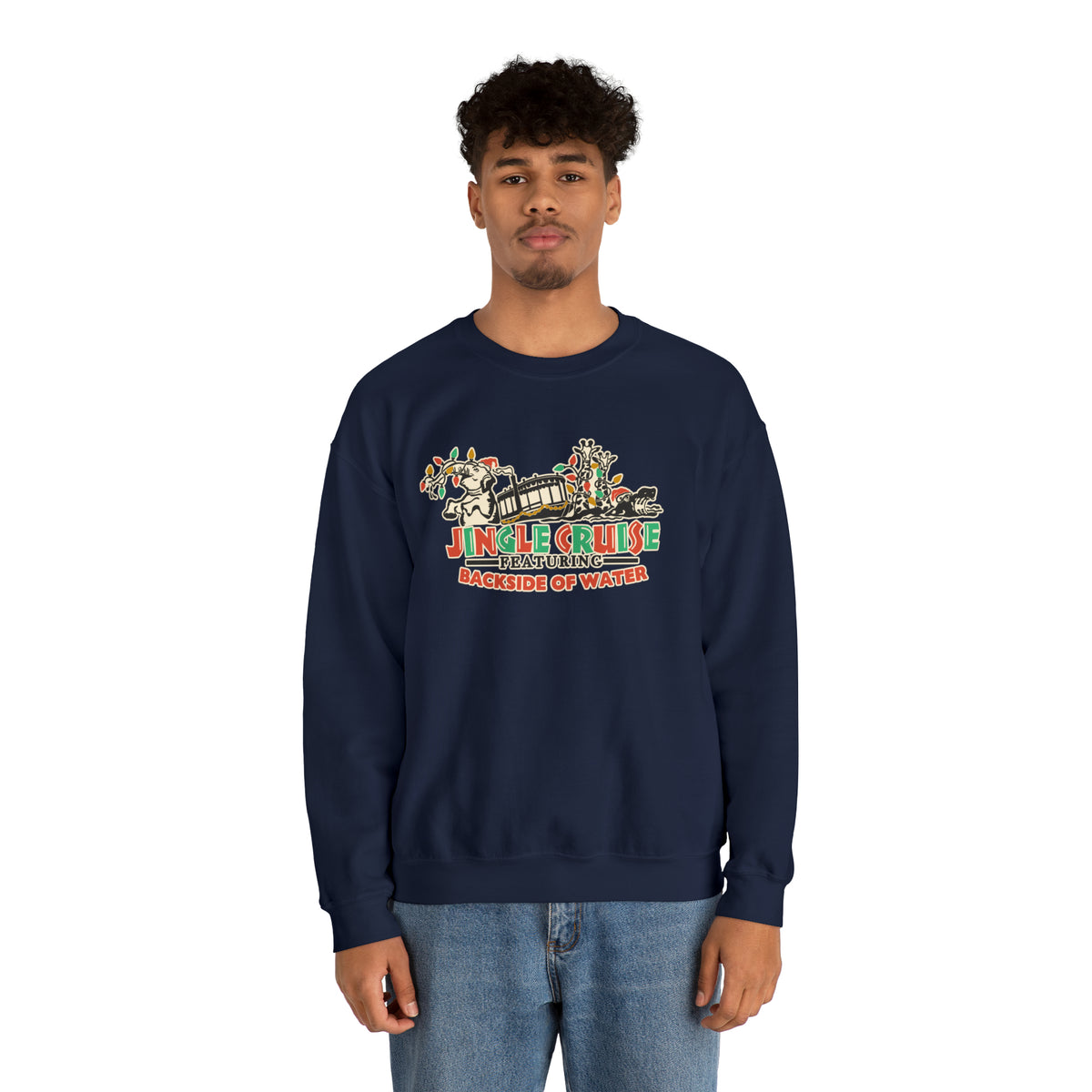 Jingle Cruise Gildan Unisex Heavy Blend™ Crewneck Sweatshirt