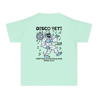 Disco Yeti Comfort Colors Youth Midweight Tee