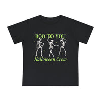 Boo To You Halloween Crew Baby Short Sleeve T-Shirt