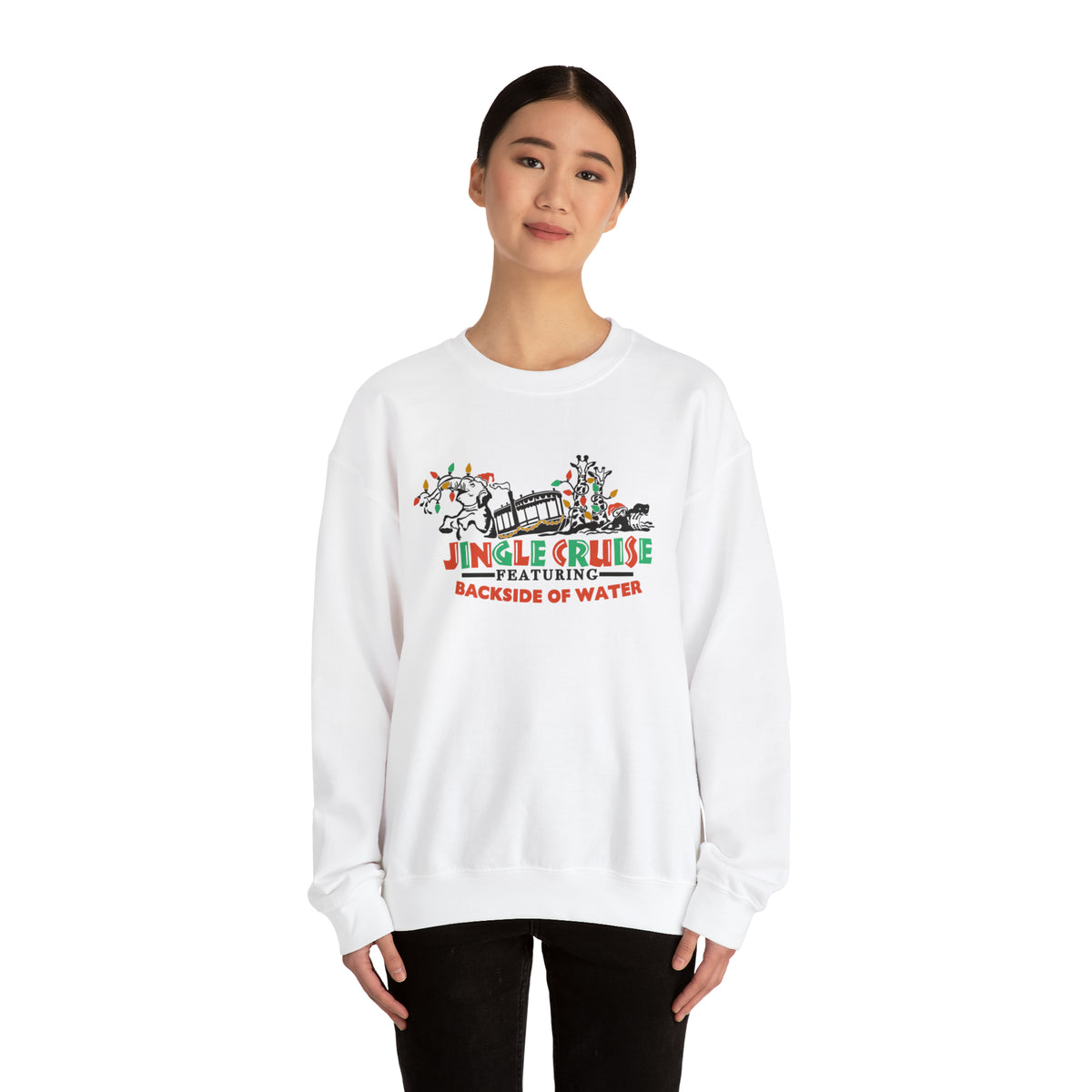 Jingle Cruise Gildan Unisex Heavy Blend™ Crewneck Sweatshirt