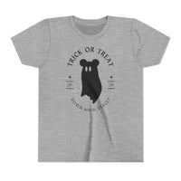 Trick or Treat Down Main Street Youth Short Sleeve Tee