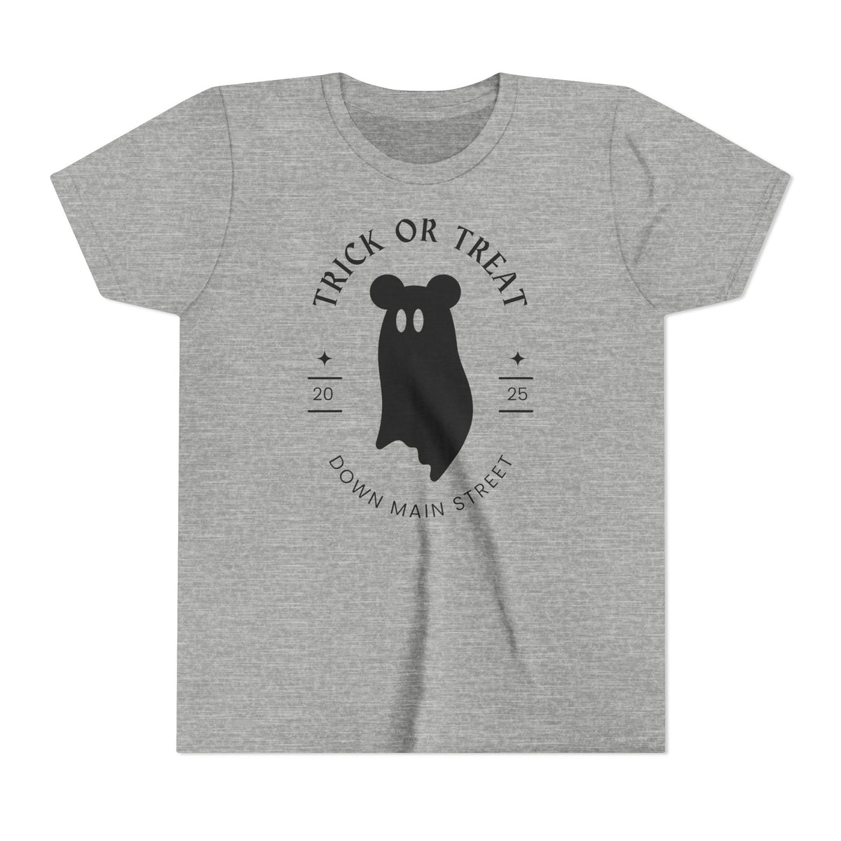 Trick or Treat Down Main Street Youth Short Sleeve Tee