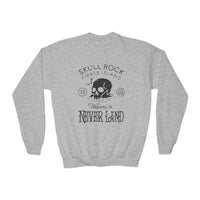 Skull Rock Gildan Youth Crewneck Sweatshirt