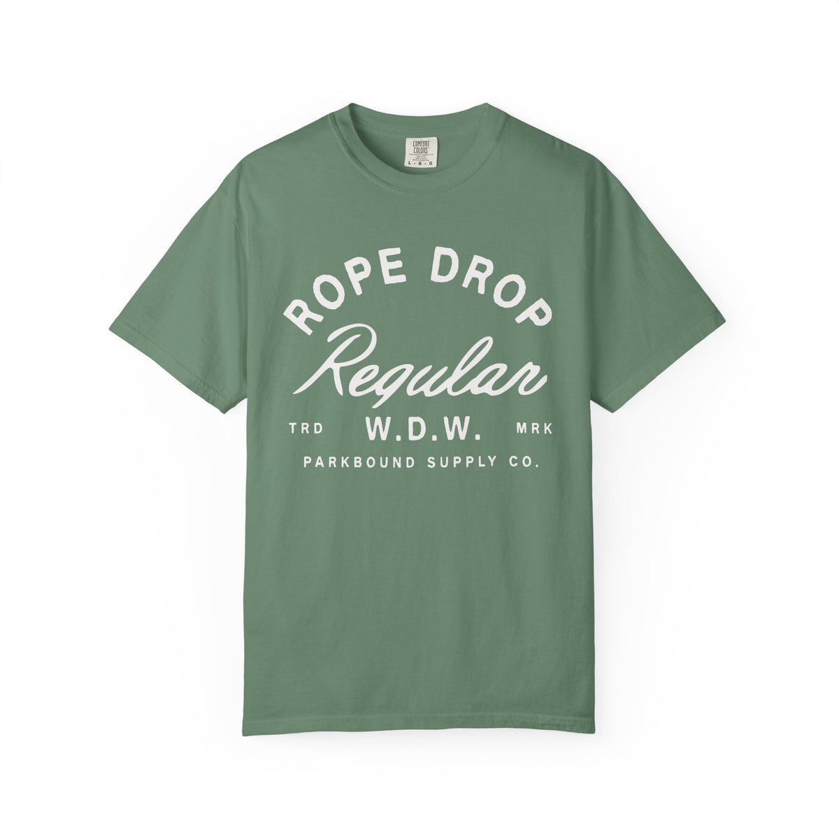 Rope Drop Regular Comfort Colors Unisex Garment-Dyed T-shirt