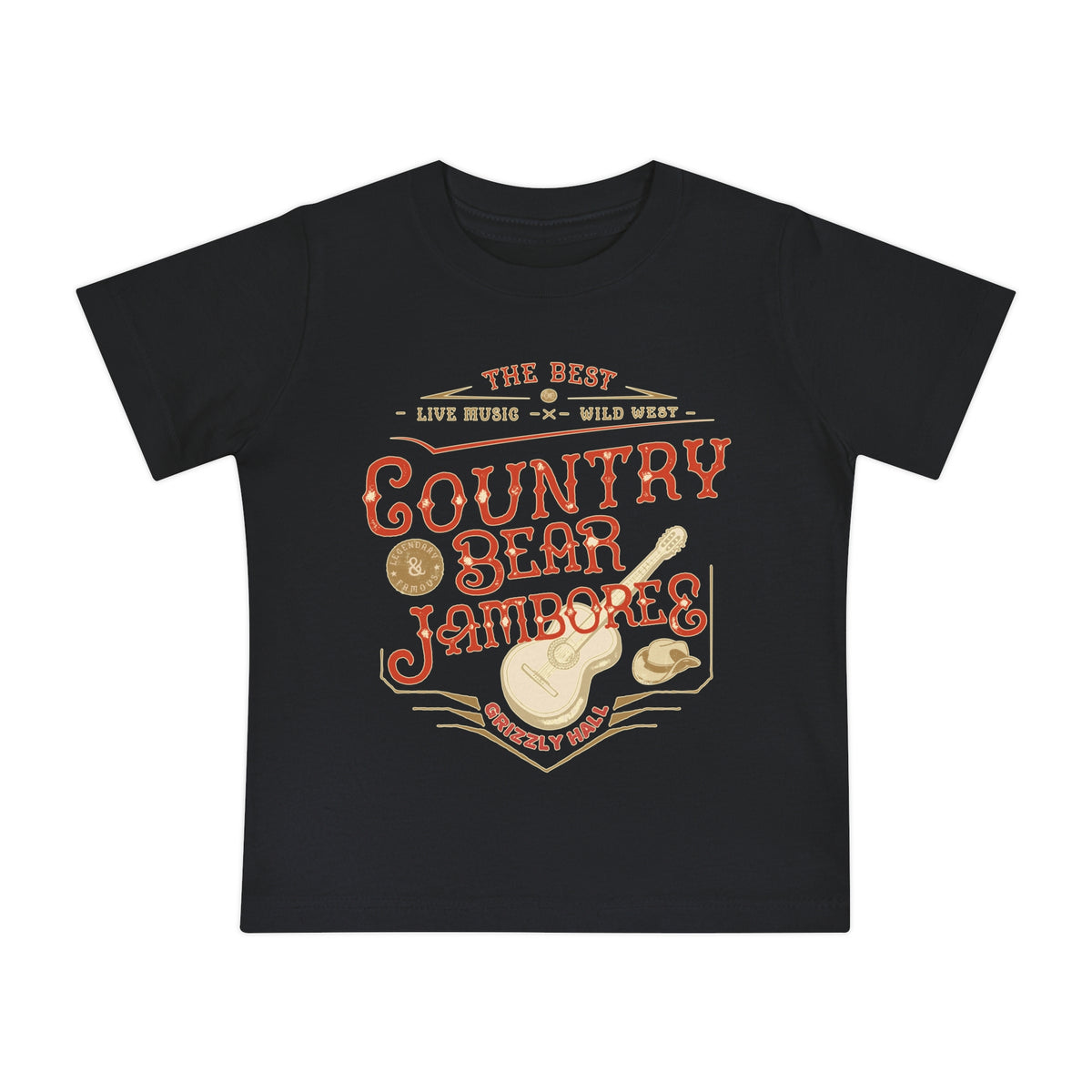 Country Bear Jamboree Bella Canvas Baby Short Sleeve T-Shirt