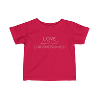 Joey's Journey Chromosome 6q Deletion Awareness Infant Fine Jersey Tee