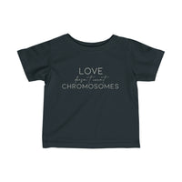 Joey's Journey Chromosome 6q Deletion Awareness Infant Fine Jersey Tee