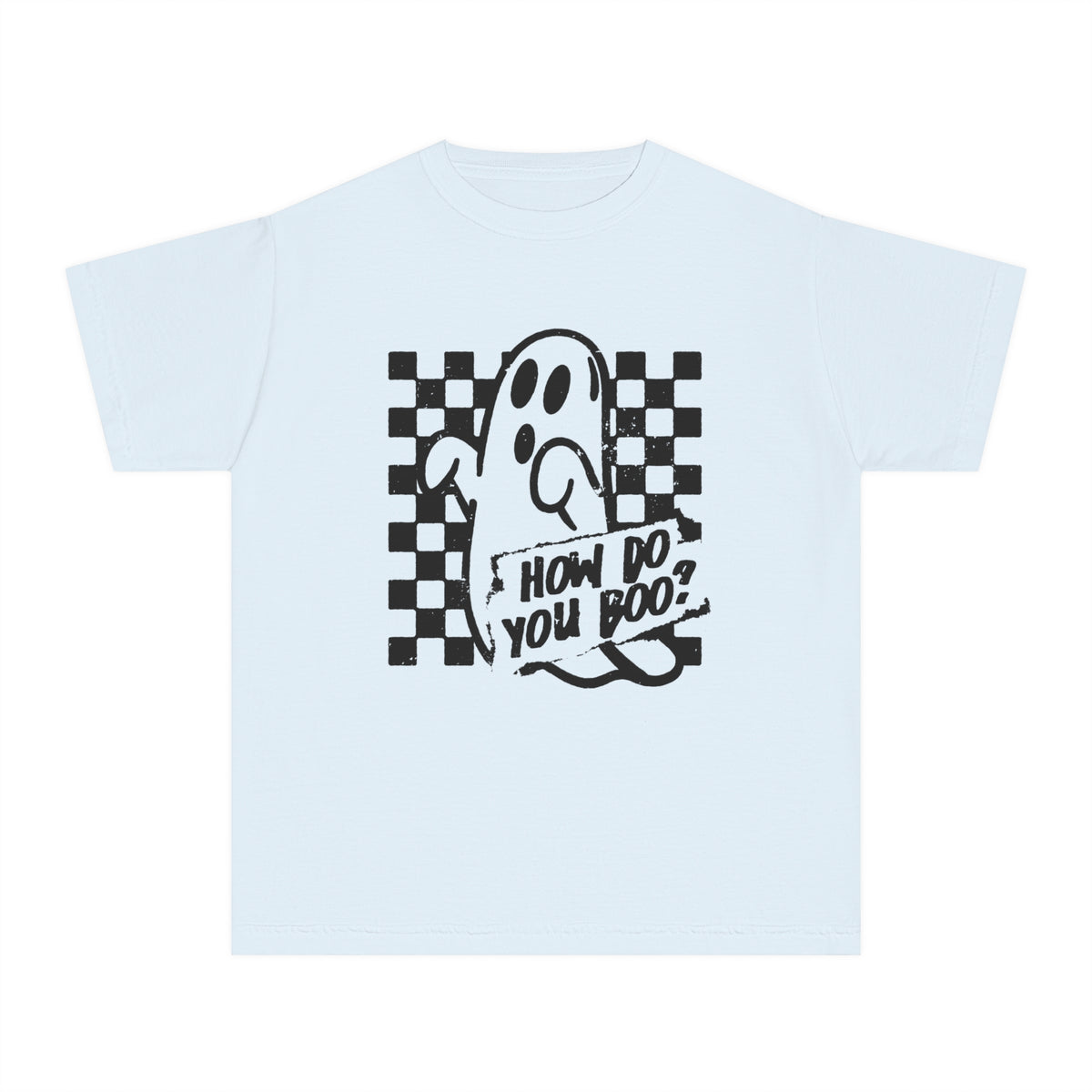 How Do You Boo? Comfort Colors Youth Midweight Tee