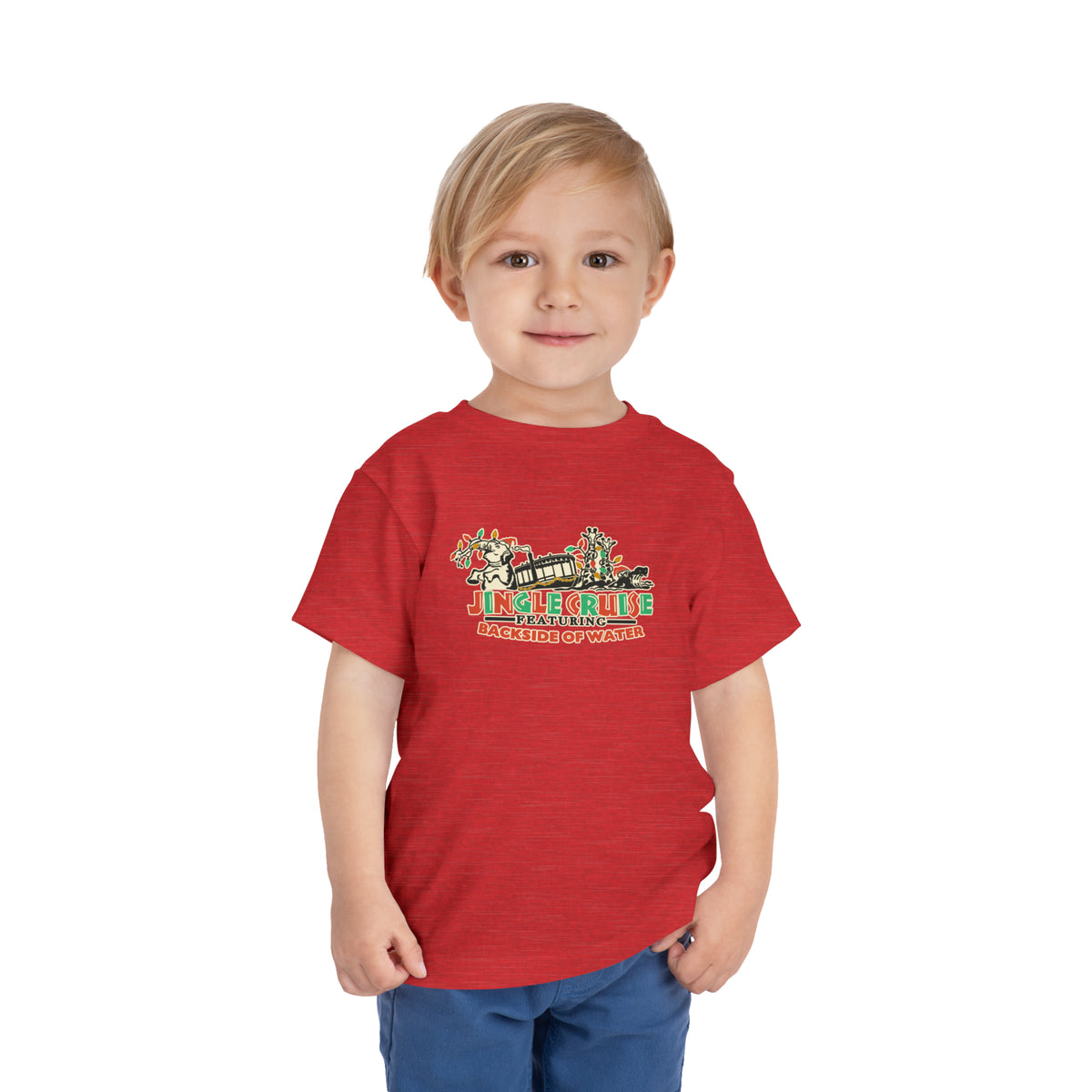 Jingle Cruise Bella Canvas Toddler Short Sleeve Tee