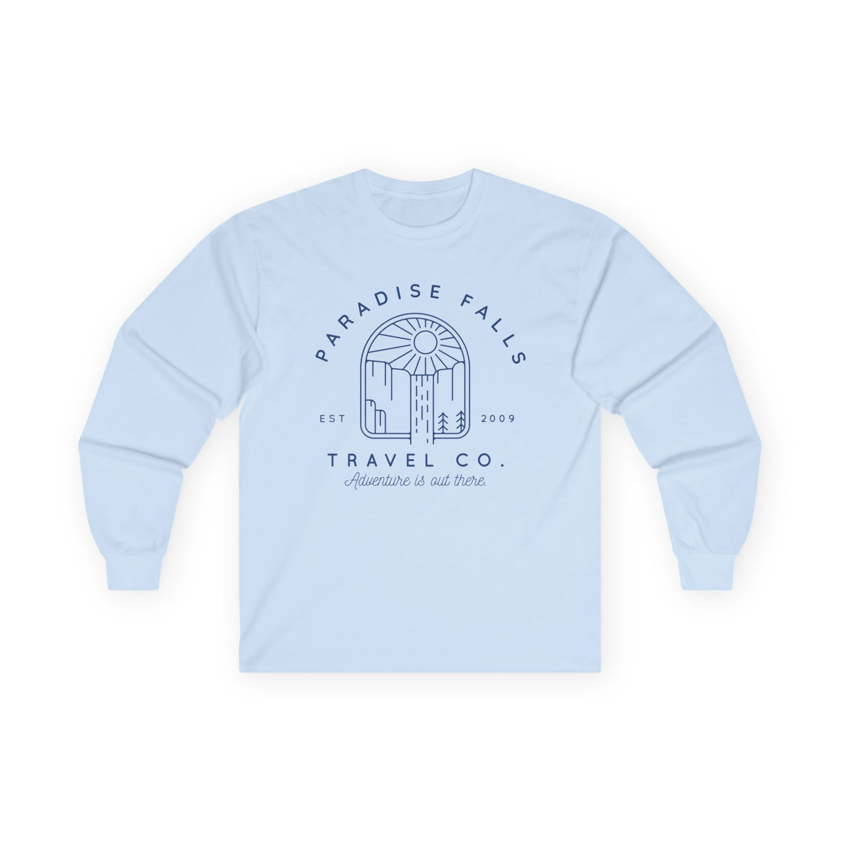 Paradise Falls Gildan Unisex Ultra Cotton Long Sleeve Tee