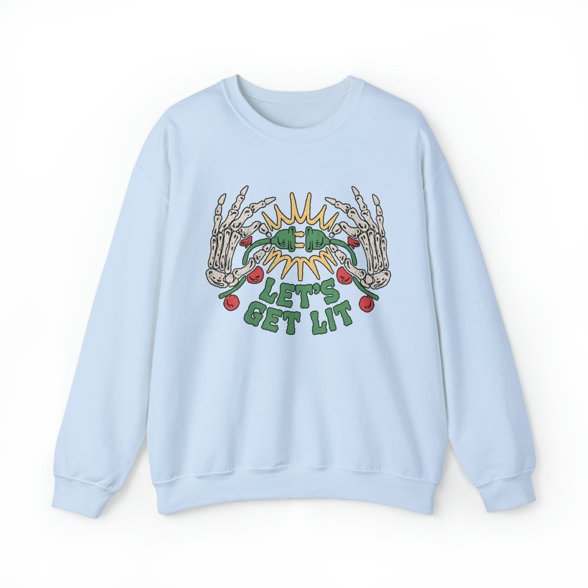 Let's Get Lit Gildan Unisex Heavy Blend™ Crewneck Sweatshirt