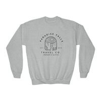Paradise Falls Vacation Co. Gildan Youth Crewneck Sweatshirt
