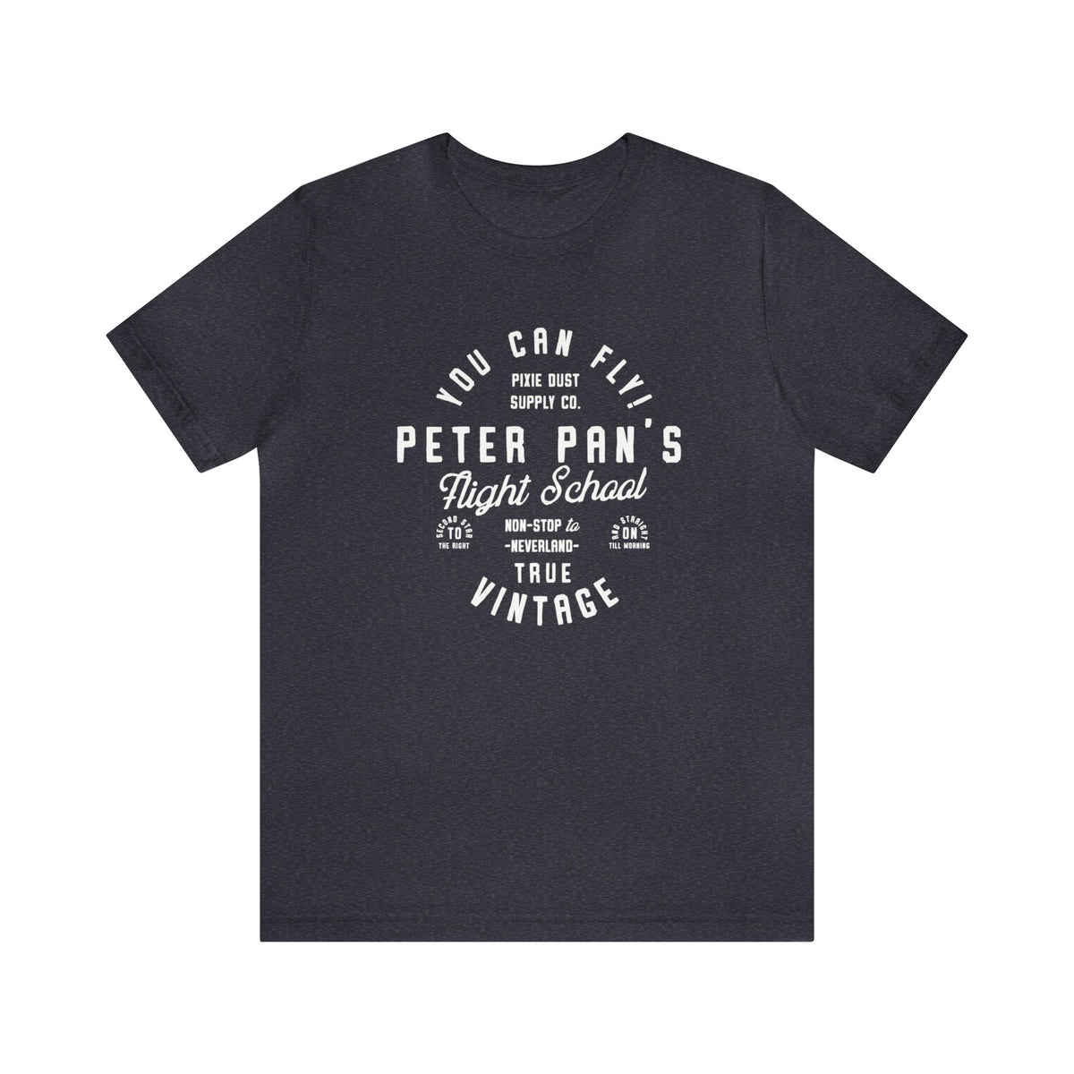 Pan's Flight School Bella Canvas Unisex Jersey Short Sleeve Tee