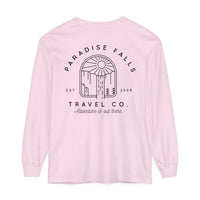 Paradise Falls Comfort Colors Unisex Garment-dyed Long Sleeve T-Shirt