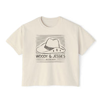 Woody & Jessie's Western Wear Comfort Colors Women's Boxy Tee