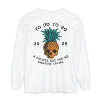 Yo Ho Treasure Cruise Comfort Colors Unisex Garment-dyed Long Sleeve T-Shirt
