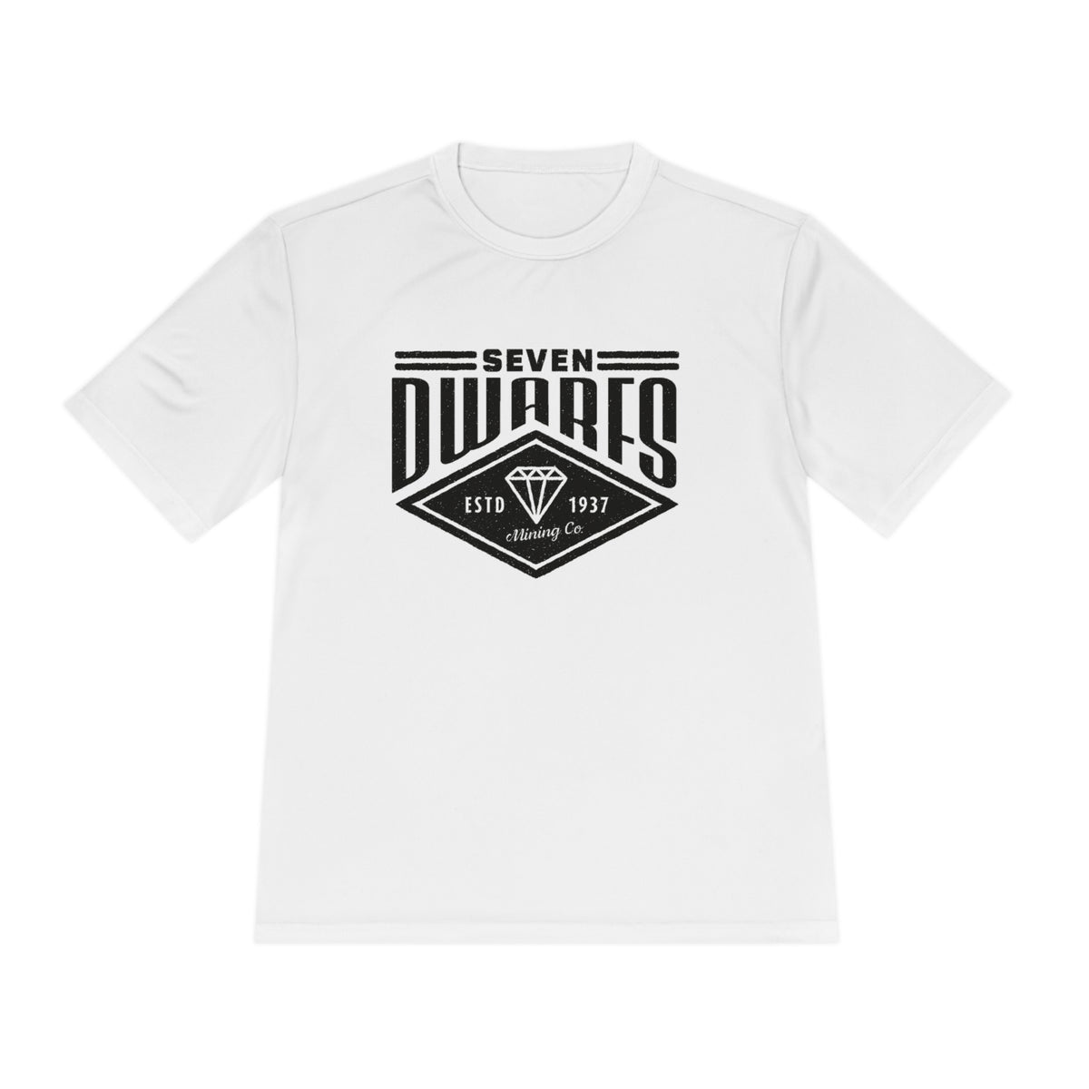 Seven Dwarfs Mining Co. Unisex Moisture Wicking Tee