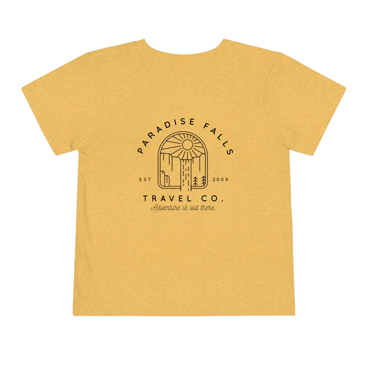 Paradise Falls Bella Canvas Toddler Short Sleeve Tee