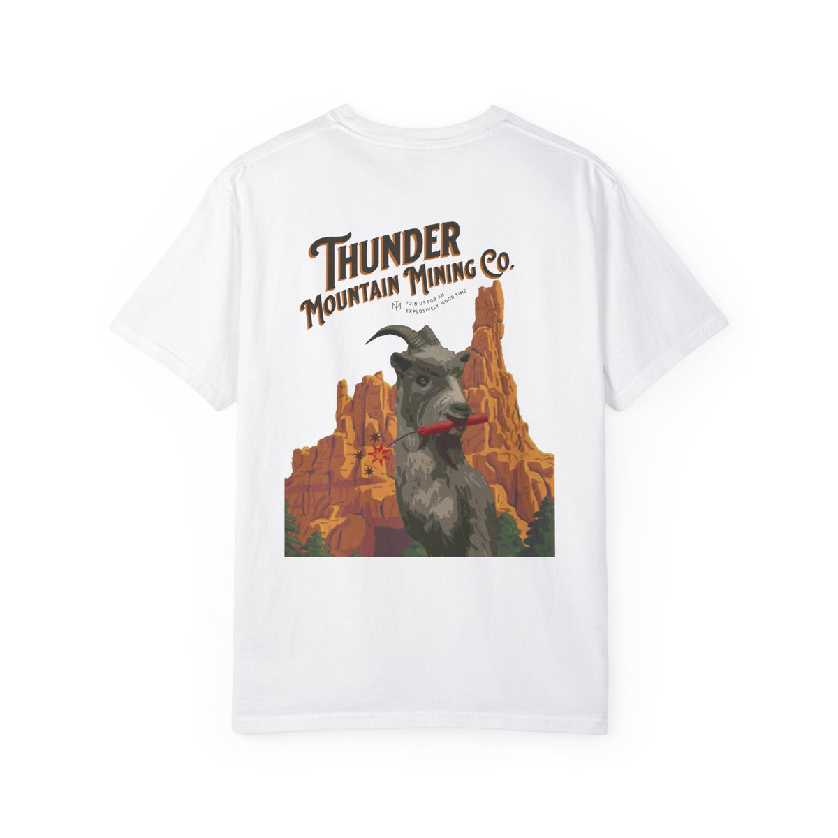 Thunder Mountain Mining Co. Comfort Colors Unisex Garment-Dyed T-shirt