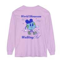 World Showcase Walking Club Comfort Colors Unisex Garment-dyed Long Sleeve T-Shirt