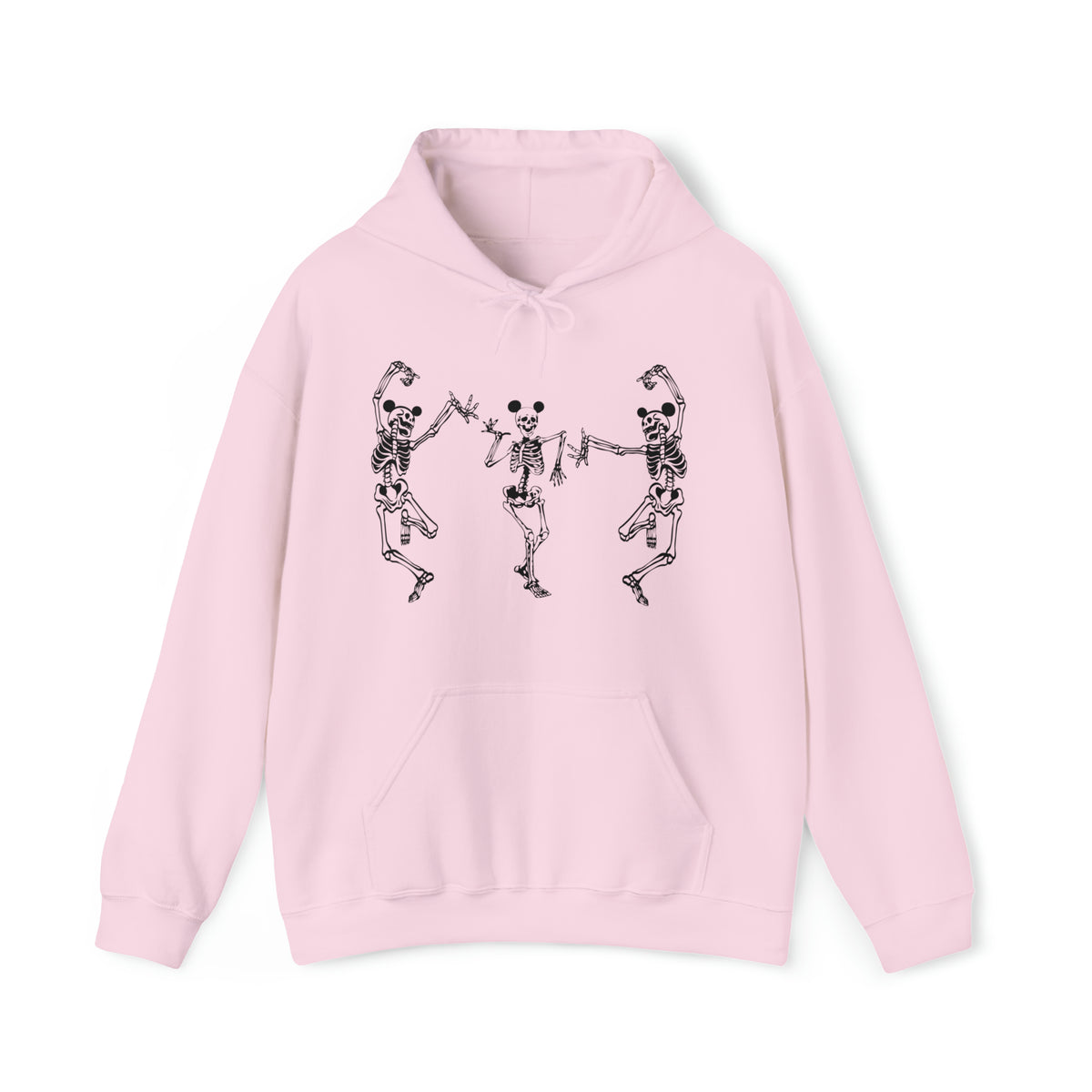 Dancing Skeletons with Ears Gildan Unisex Heavy Blend™ Hooded Sweatshirt