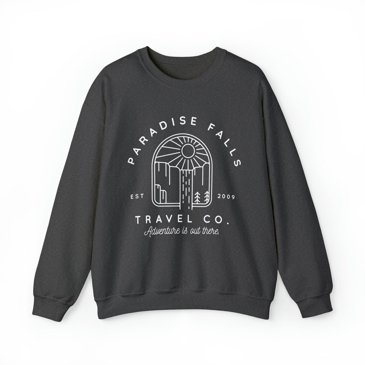 Paradise Falls Vacation Co. Gildan Unisex Heavy Blend™ Crewneck Sweatshirt