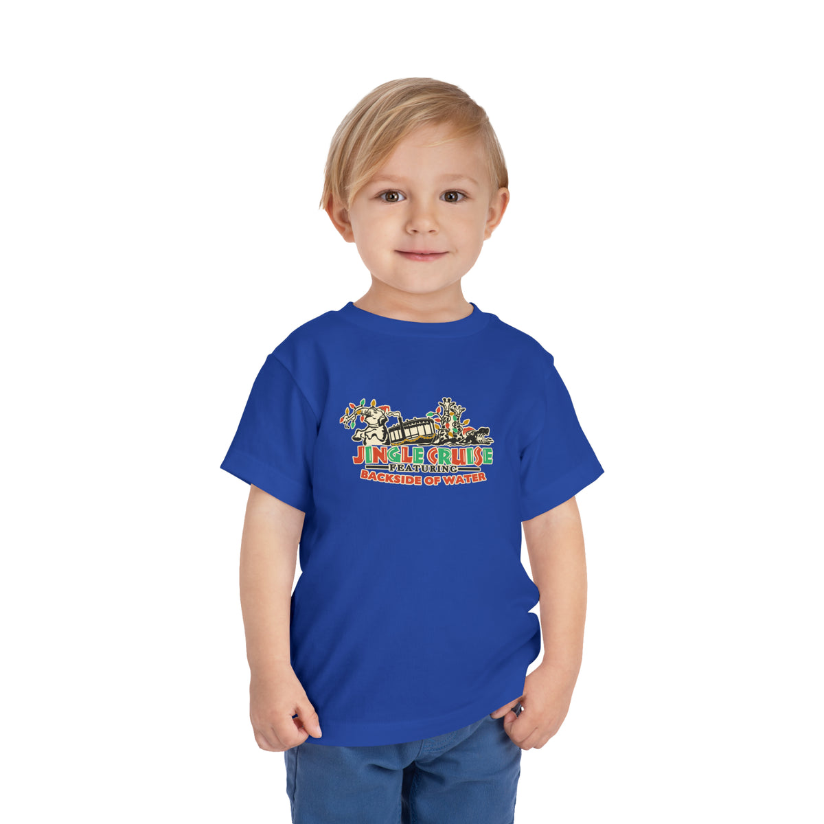Jingle Cruise Bella Canvas Toddler Short Sleeve Tee
