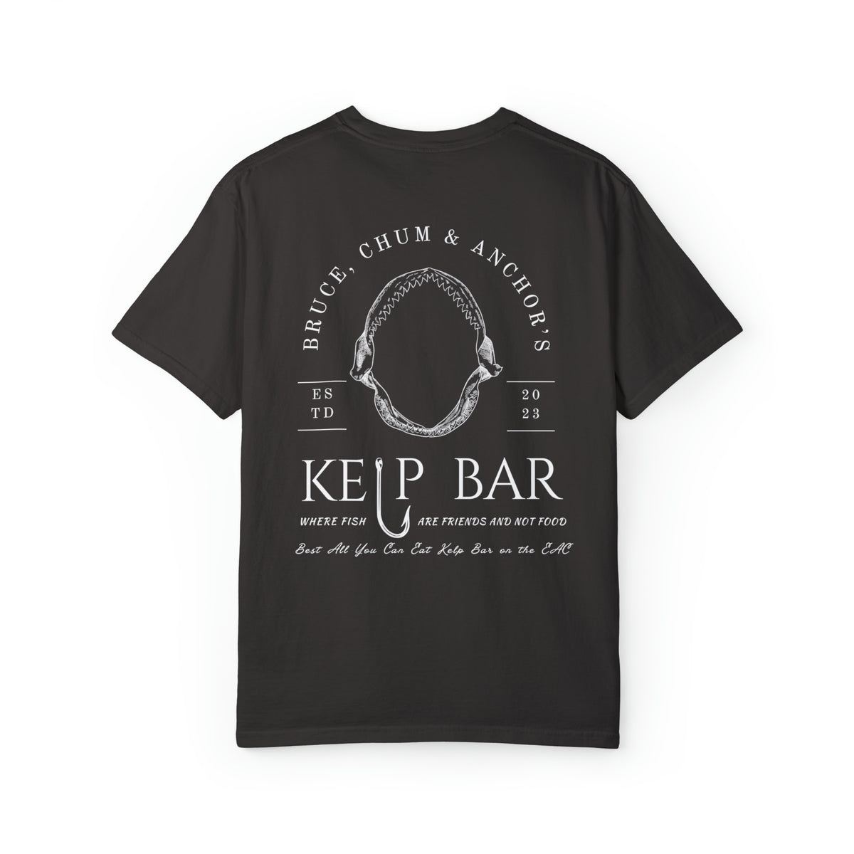 Bruce, Chum & Anchor's Kelp Bar Comfort Colors Unisex Garment-Dyed T-shirt