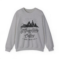 The Mountains Are Calling Gildan Unisex Heavy Blend™ Crewneck Sweatshirt