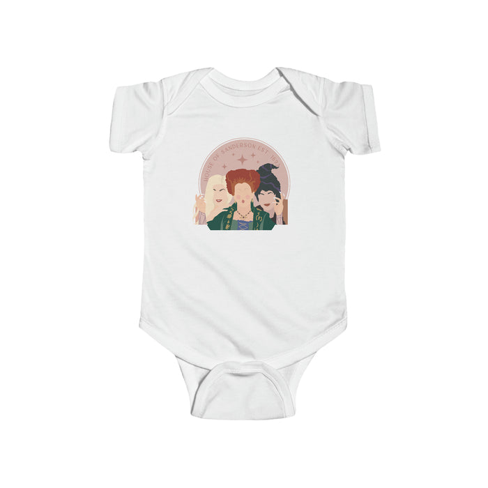 House of Sanderson Rabbit Skins Infant Fine Jersey Bodysuit