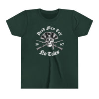 Dead Men Tell No Tales Bella Canvas Youth Short Sleeve Tee