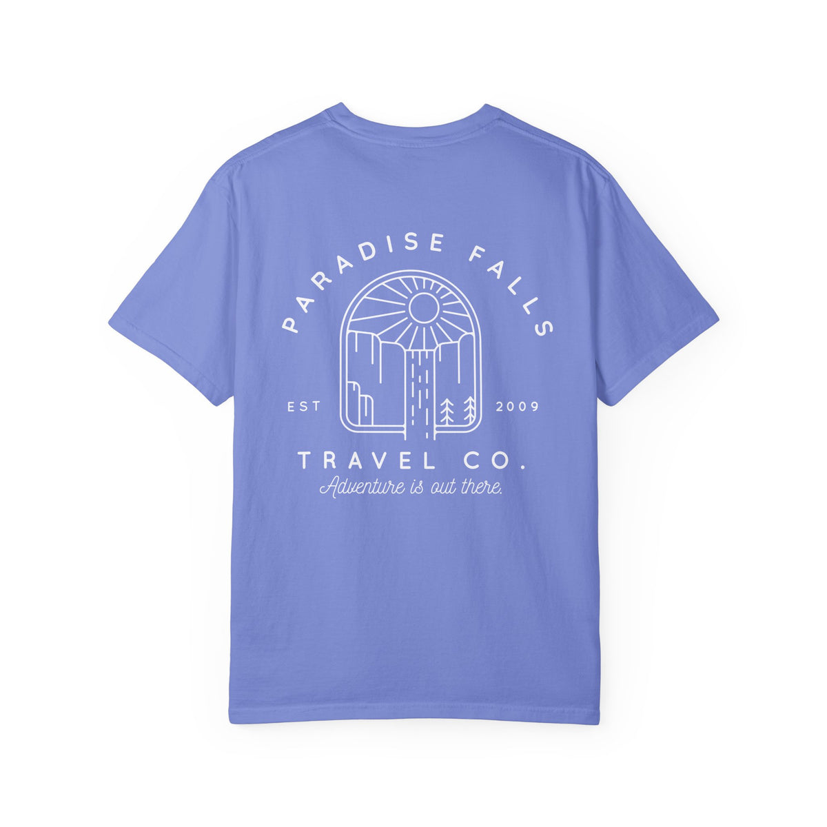 Paradise Falls Comfort Colors Unisex Garment-Dyed T-shirt