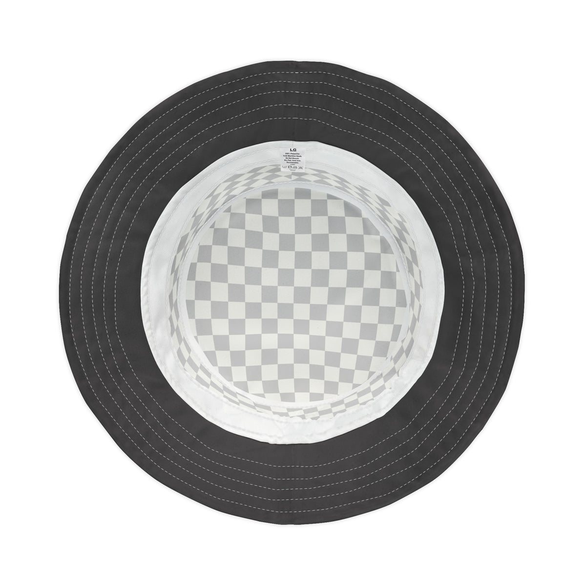 Checkered Bucket Hat