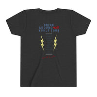 Drink Around The World Tour Bella Canvas Youth Short Sleeve Tee