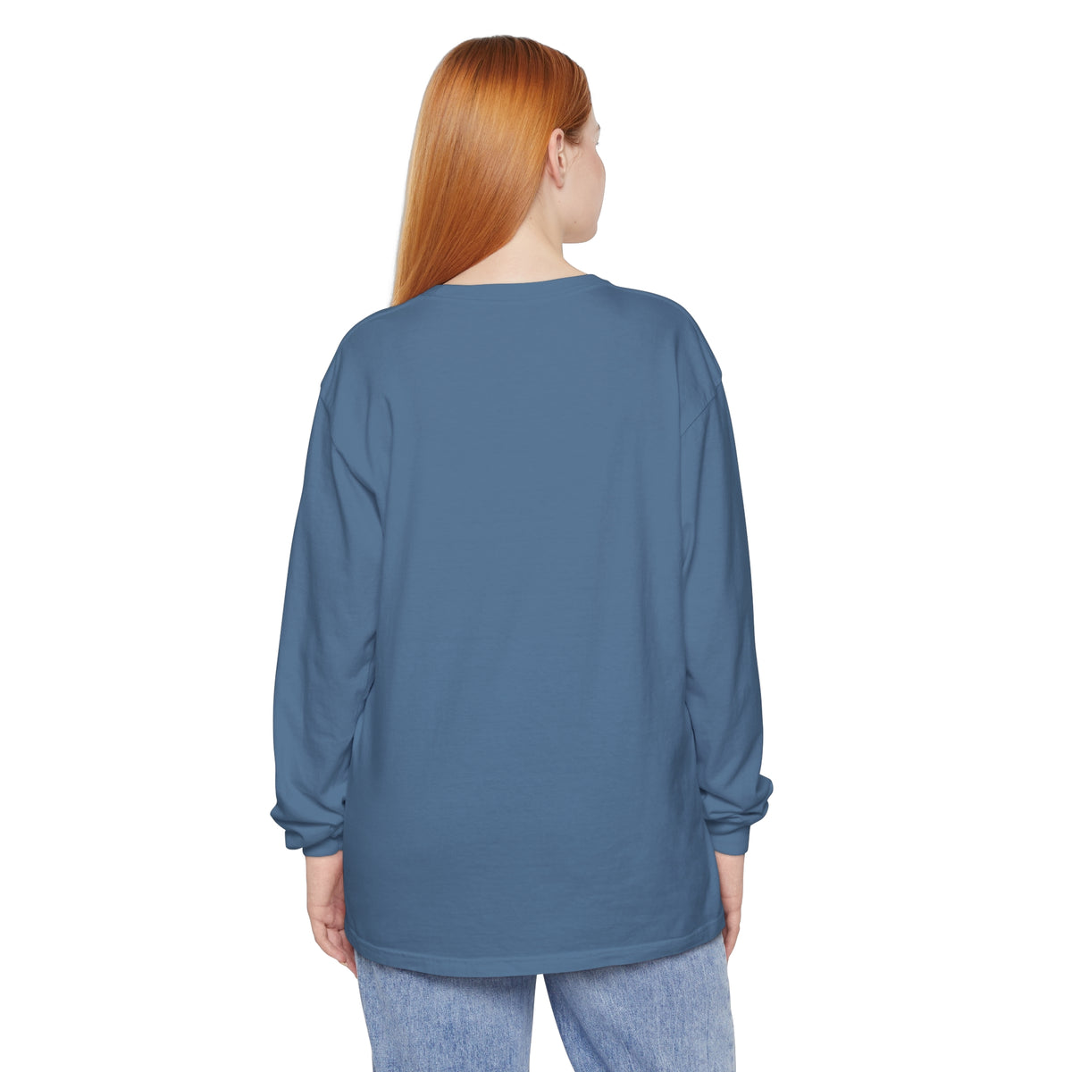 Spooky Scary Skeletons Comfort Colors Unisex Garment-dyed Long Sleeve T-Shirt