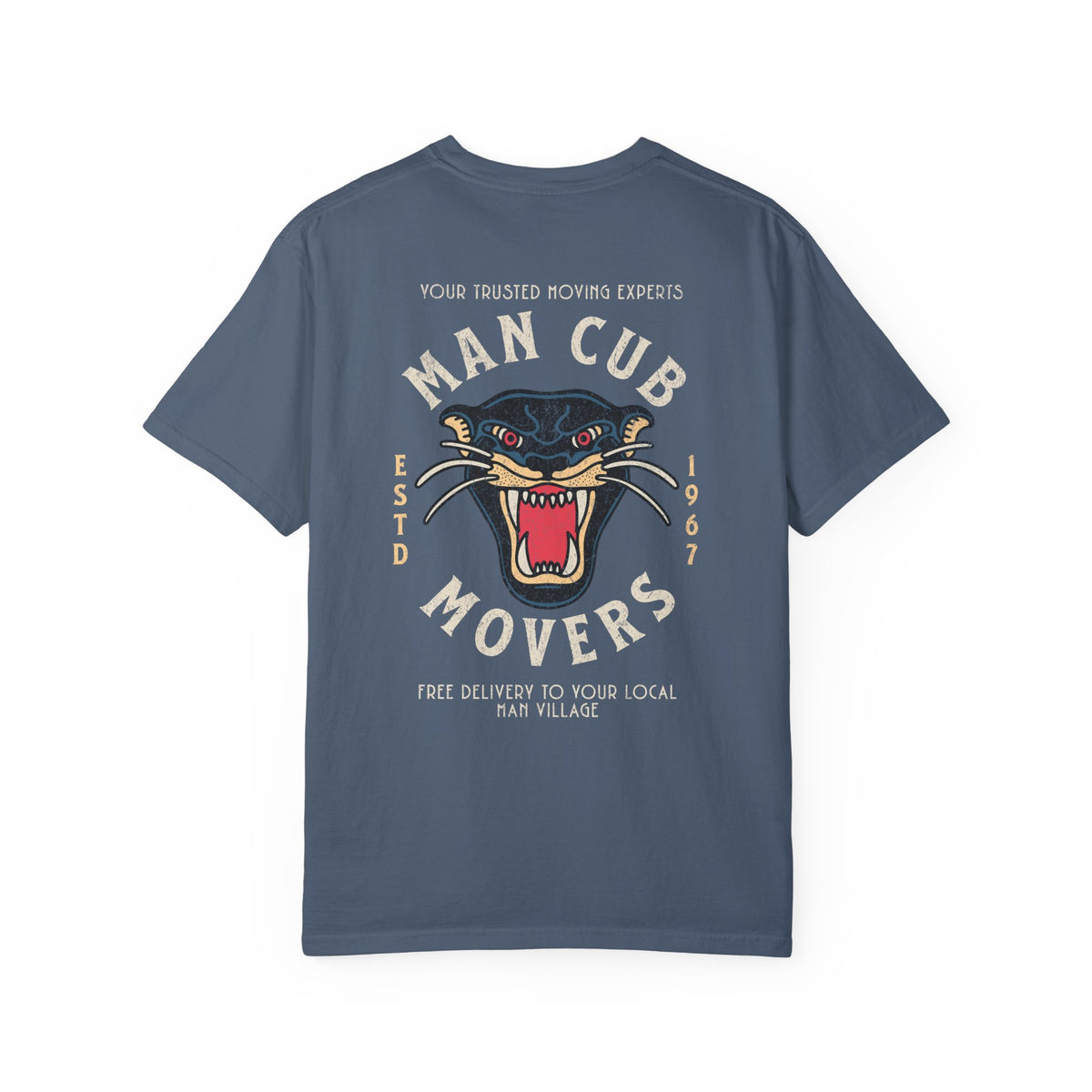 Man Cub Movers Comfort Colors Unisex Garment-Dyed T-shirt