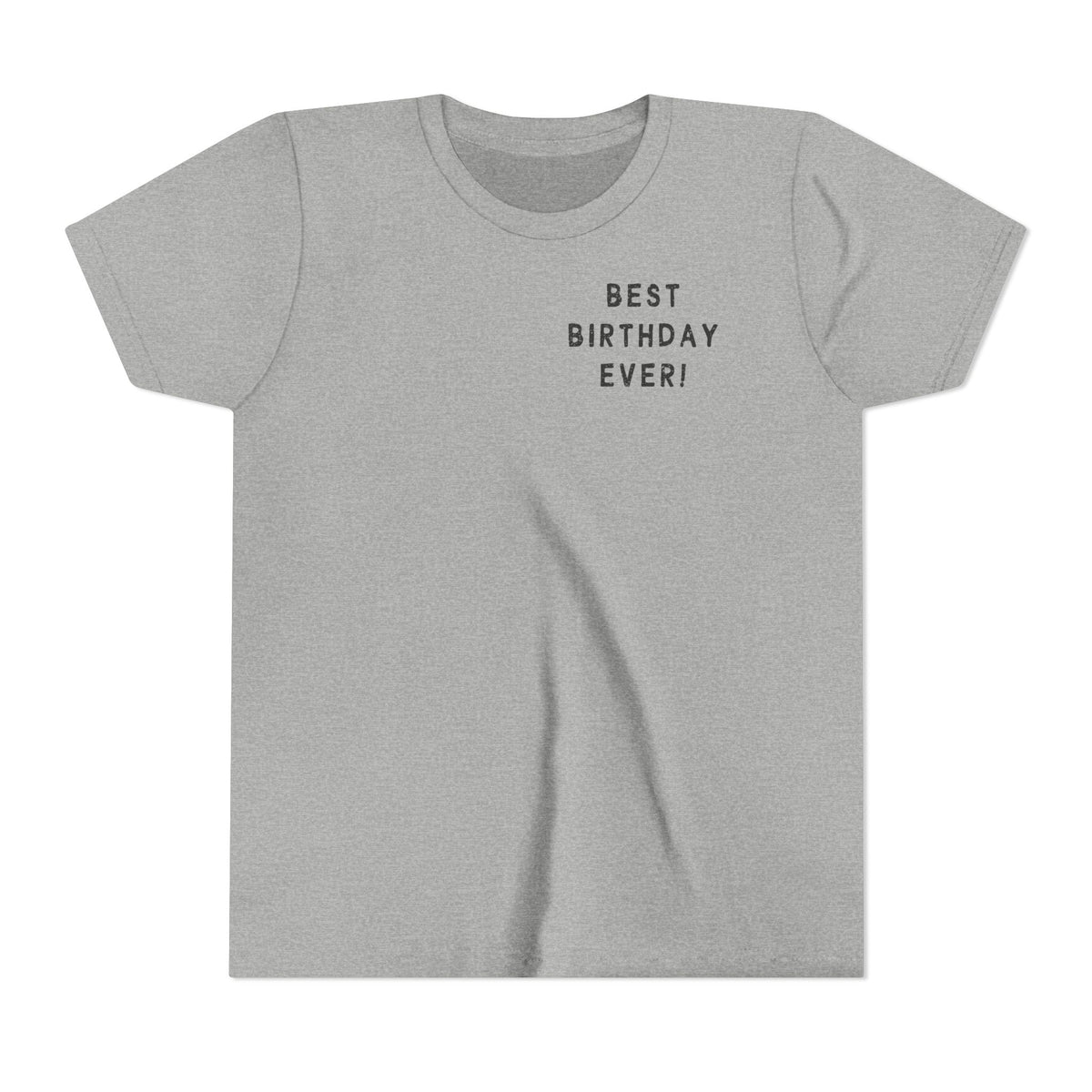 Best Birthday Ever Bella Canvas Youth Short Sleeve Tee