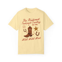 The Rootinest Tootinest Cowboy in the Wild Wild West Comfort Colors Unisex Garment-Dyed T-shirt