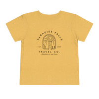 Paradise Falls Vacation Co. Bella Canvas Toddler Short Sleeve Tee