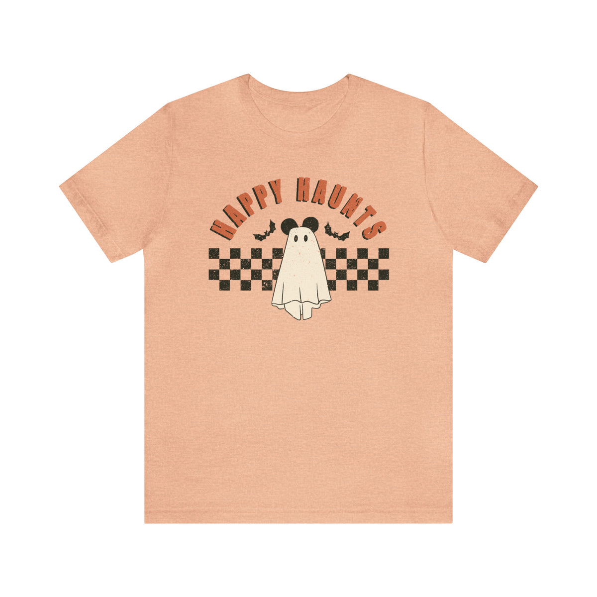 Happy Haunts Bella Canvas Unisex Jersey Short Sleeve Tee