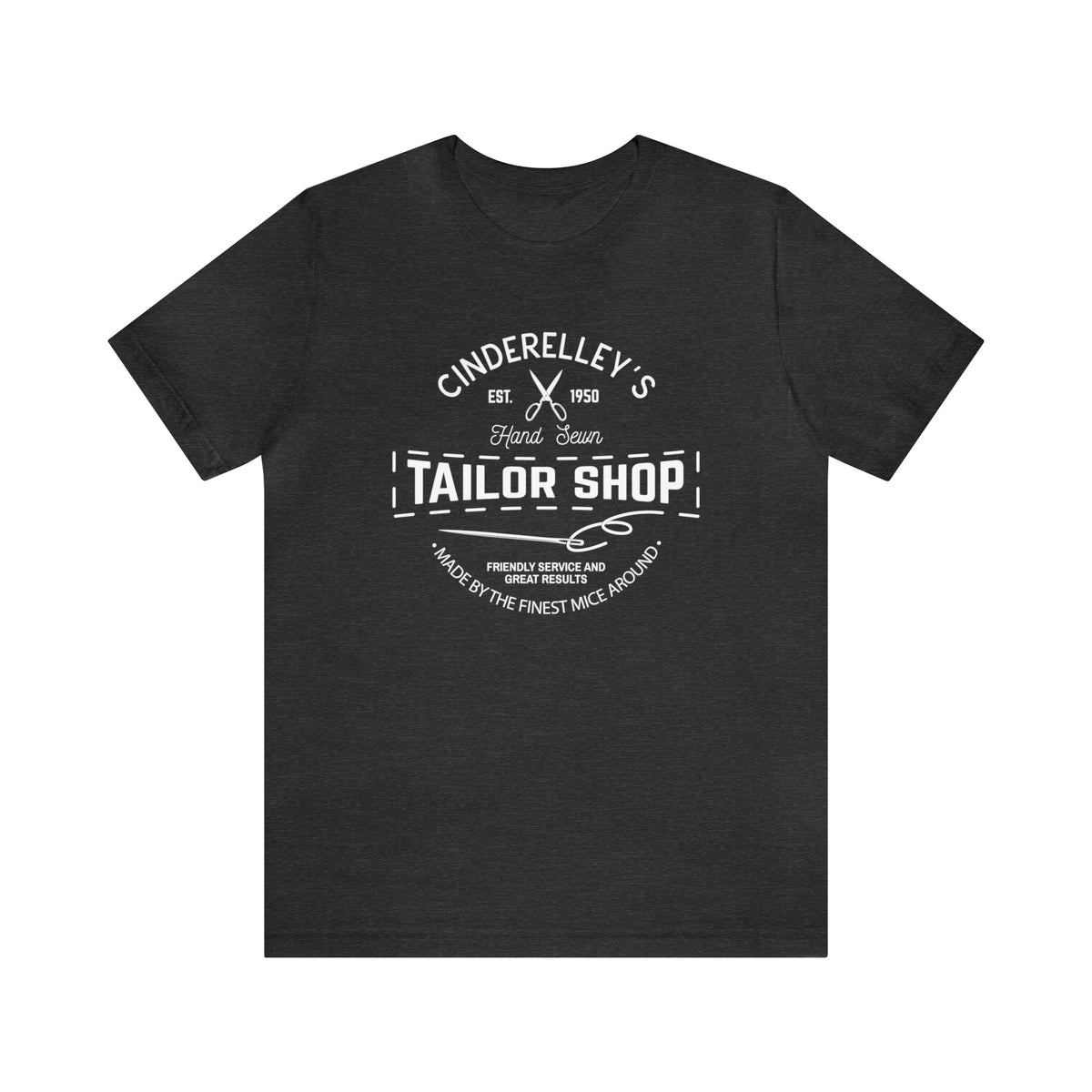 Cinderelley’s Tailor Shop Canvas Unisex Jersey Short Sleeve Tee