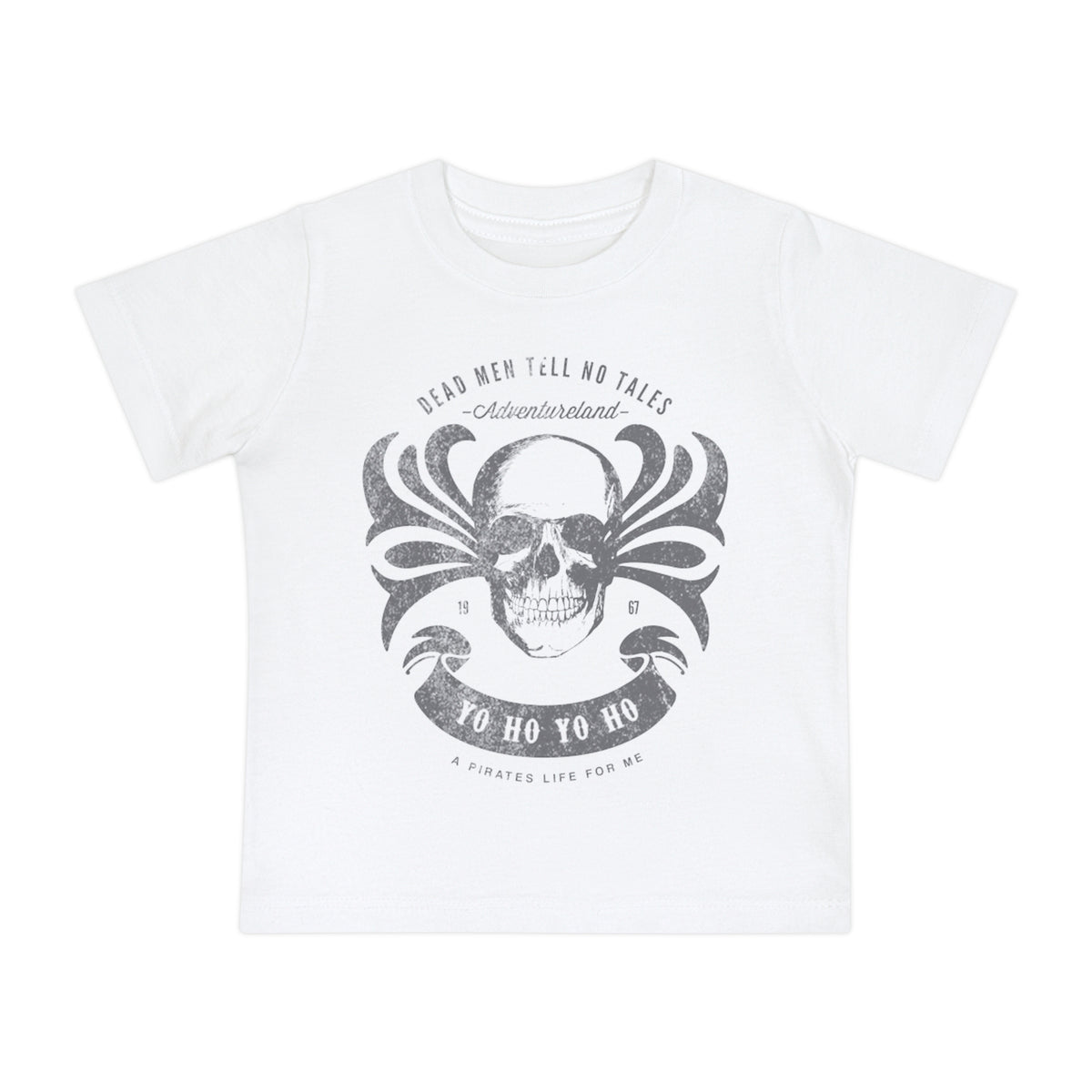 Dead Men Tell No Tales Bella Canvas Baby Short Sleeve T-Shirt