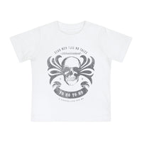 Dead Men Tell No Tales Bella Canvas Baby Short Sleeve T-Shirt