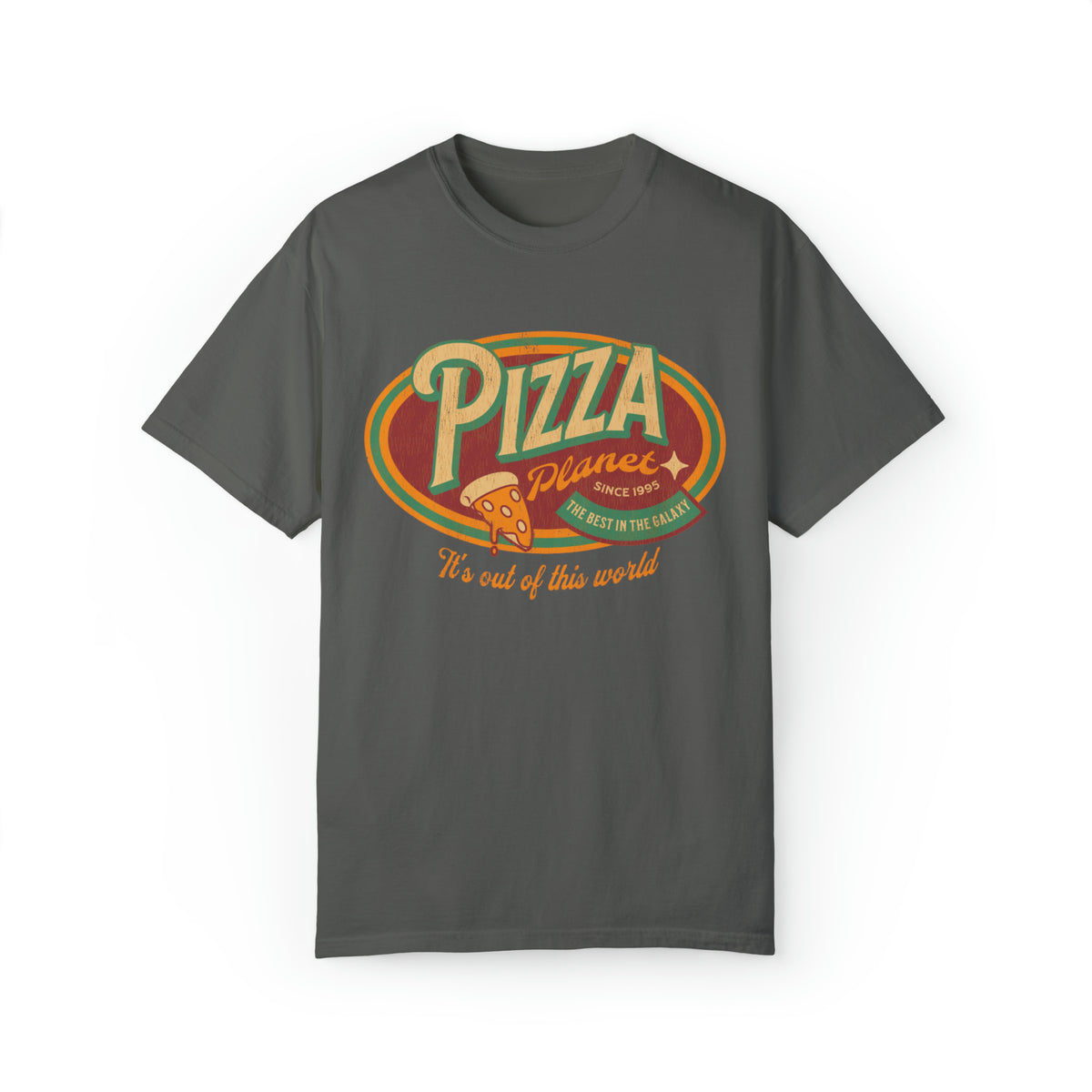 Pizza Planet Comfort Colors Unisex Garment-Dyed T-shirt